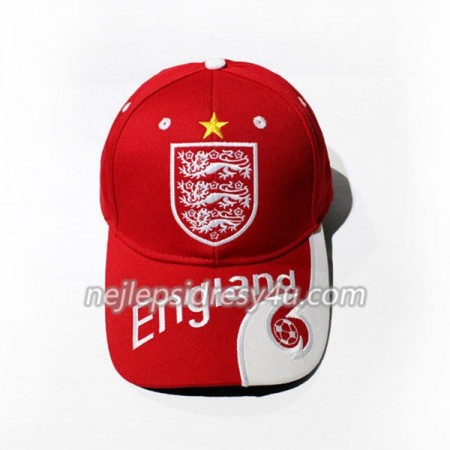 Anglie MS 2018 Kšiltovka Červená